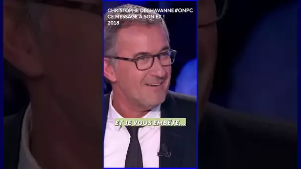 Christophe Dechavanne : "J'élève une petite fille depuis 9 ans et je t'emm*rde !" #onpc #shorts