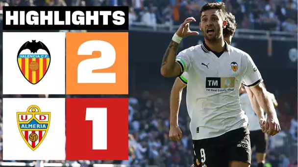 VALENCIA CF 2 - 1 UD ALMERÍA | RESUMEN LALIGA EA SPORTS