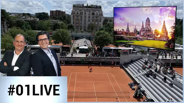 01Live Hebdo #229 : En direct de Roland Garros