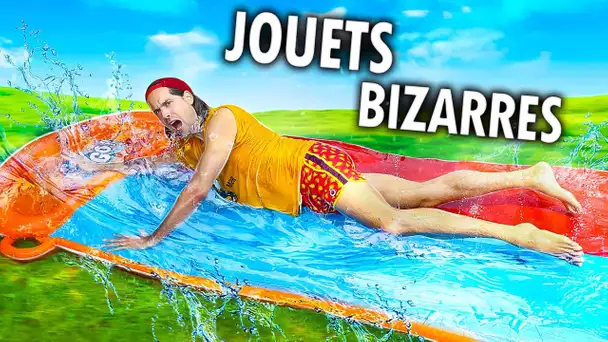 JE TESTE DES JOUETS BIZARRES POUR L'ÉTÉ - HUBY