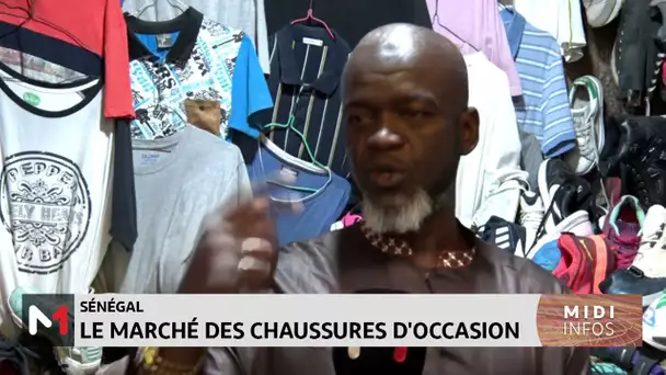 Sénégal : Le marché des chaussures d´occasion