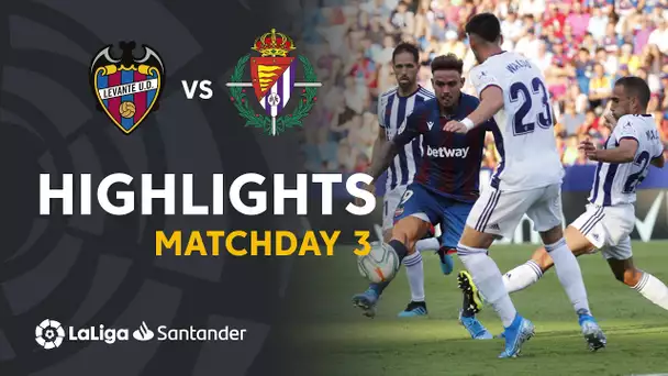 Highlights Levante UD vs Real Valladolid (2-0)