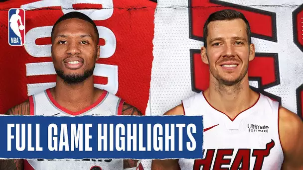 TRAIL BLAZERS at HEAT | FULL GAME HIGHLIGHTS | January 5, 2020