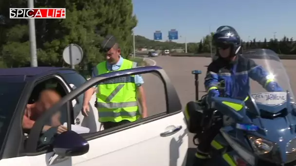 Alerte chauffards : l'A7 en feu