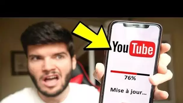 LA NOUVELLE MISE A JOUR SECRETE DE YOUTUBE !