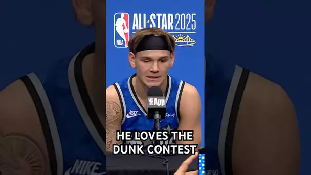 Mac McClung genuinely loves the dunk contest