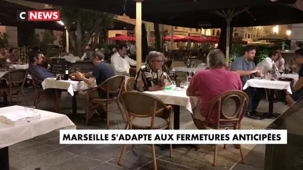 Coronavirus : Marseille s'adapte aux fermetures anticipées