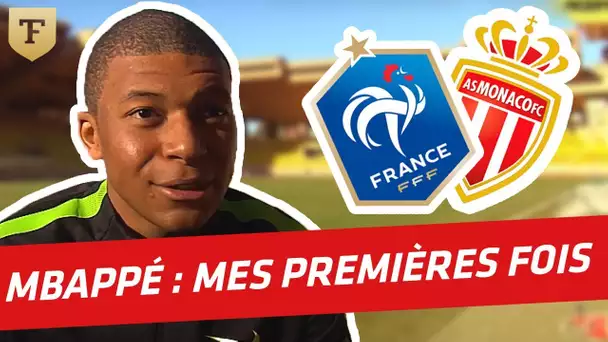 Mbappé (AS Monaco) : Mes premières fois