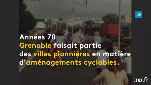 Pistes cyclables : les premières expérimentations françaises | Franceinfo INA