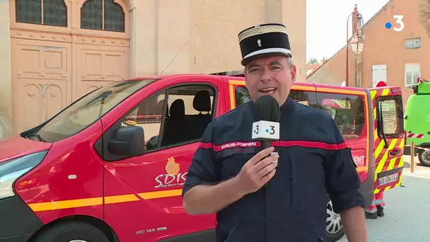 Velars-sur-Ouche : le point sur le feu de forêt avec le lieutenant-colonel Olivier Roy