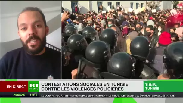Manifestations en Tunisie contre le pouvoir et les violences policières