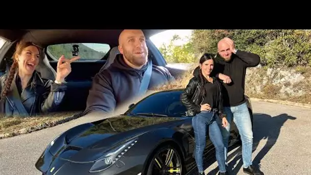 ELLE RÉAGI À MA FERRARI PRÉPARÉE DE 800 CHEVAUX 😈🔥 !! J’AI EXAGÉRÉ 😰😏!!