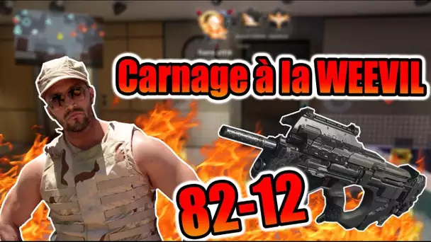 Carnage à la Weevil 82-12! Weevil la pire SMG?