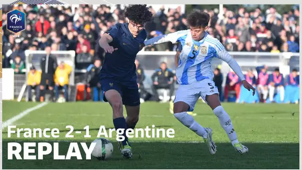 U16 : France - Argentine en direct !