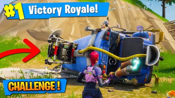 THE BATTLE BUS CHALLENGE sur Fortnite Battle Royale