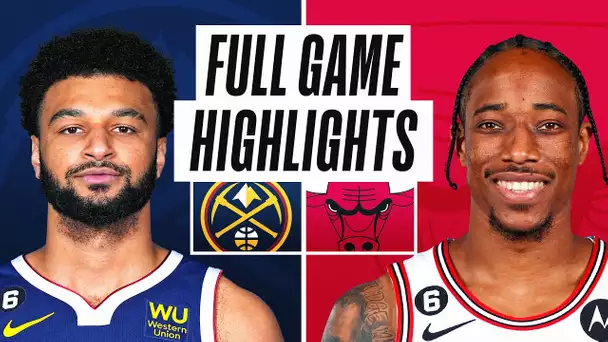 NUGGETS at BULLS | NBA PRESEASON FULL GAME HIGHLIGHTS | October 6, 2022