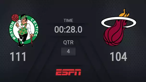 Celtics @ Heat | NBA on ESPN Live Scoreboard | #WholeNewGame