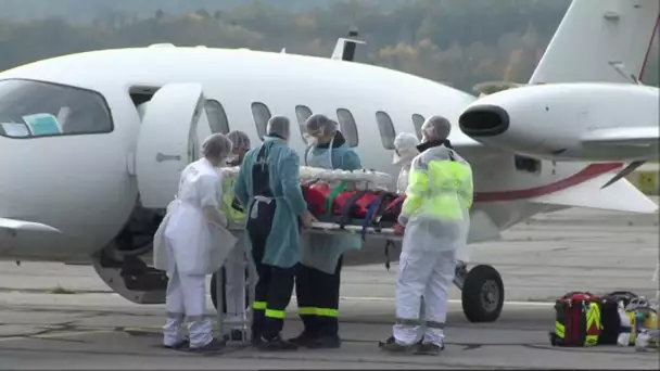 Covid-19 : Deux nouveaux patients évacués vers le Val-de-Loire