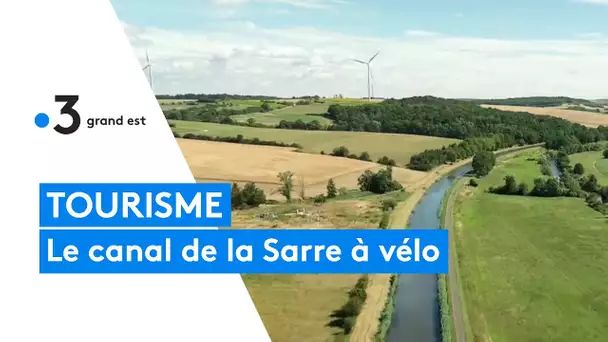 Tourisme : le canal de la Sarre à vélo