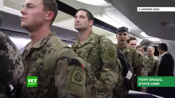 Des soldats américains déployés de Fort Bragg pour renforcer la présence militaire en Moyen-Orient
