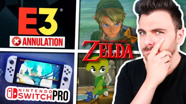 Switch 2 pour 2023 ❓ Zelda 2 Nouveaux Jeux 🤩 E3 Annulé ❌