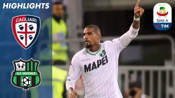 Cagliari 2-2 Sassuolo | Ten-Man Sassuolo earn draw with controversial late VAR penalty | Serie A