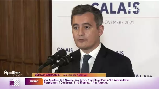 Migrants : Gérald Darmanin annonce le déploiement d'un avion Frontex au dessus de la Manche