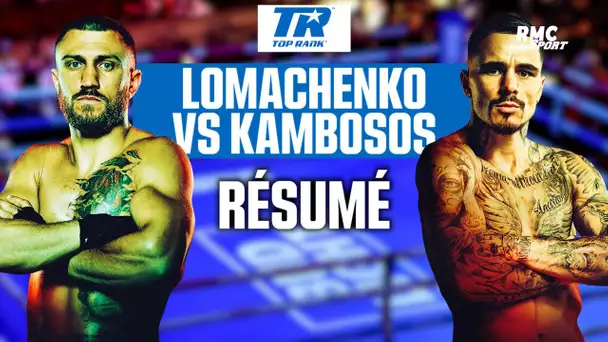 Résumé boxe : Lomachenko-Kambosos, le "Picasso" de la boxe de retour au sommet ?