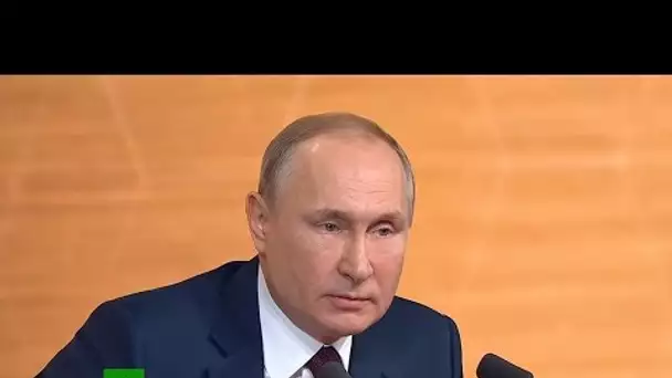 Conférence de presse annuelle de Vladimir Poutine