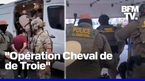 Los Angeles: une opération d'arrestations de la police aux frontières fait polémique