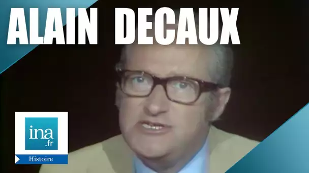 Alain Decaux raconte "L'homme Au Masque De Fer" | Archive INA
