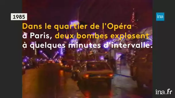 Le hezbollah libanais, à l’origine des attentats de Paris en 1985 et 1986 | Franceinfo INA
