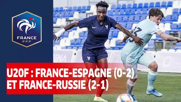 U20 Féminine, France-Espagne (0-2) et France-Russie (2-1), les buts I FFF 2019-2020