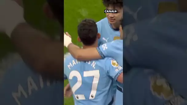 La délivrance à la dernière seconde pour Manchester City 🤯 #shorts  #football #premierleague