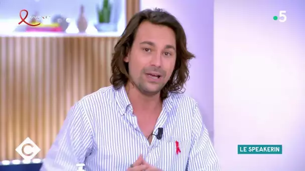 Bertrand Chameroy, sa version de l’interview d’Emmanuel Macron - C à Vous - 26/03/2021