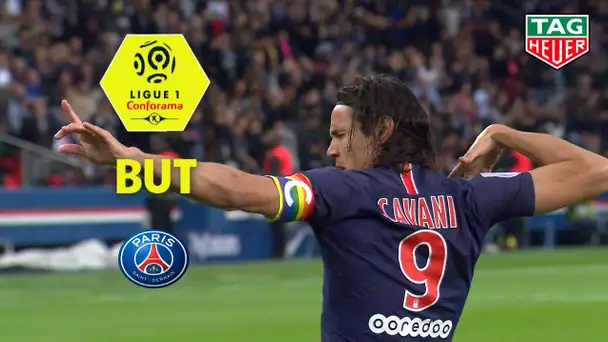 But Edinson CAVANI (4') / Paris Saint-Germain - Dijon FCO (4-0)  (PARIS-DFCO)/ 2018-19