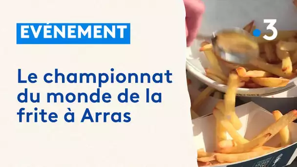 Première édition du championnat du monde de la frite à Arras