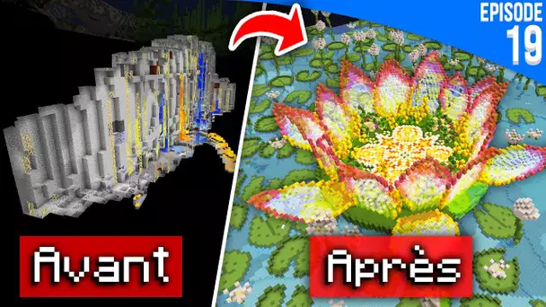 J'ai transformé cette grotte en un Jardin GÉANT ! - Minecraft Moddé S6 | Episode 19