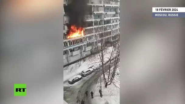 Une personne décède dans un incendie dans le sud de Moscou, rapporte le Comité d'enquête de Russie