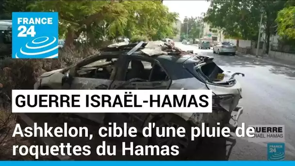 À Ashkelon, la population vit au rythme des tirs de roquettes du Hamas • FRANCE 24