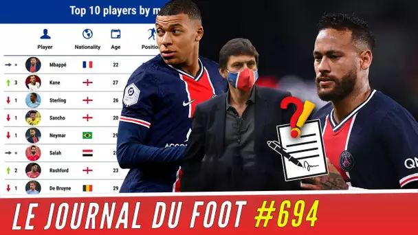 MBAPPÉ reste le joueur le plus cher (de loin!), LEONARDO fait le point sur la prolongation de NEYMAR