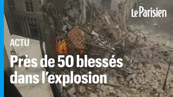 Explosion à Paris : six blessés en urgence absolue et une personne recherchée