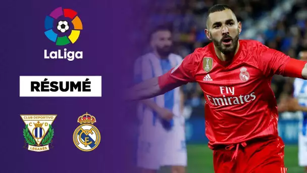 Résumé : Benzema, sauveur du Real Madrid contre Leganés !