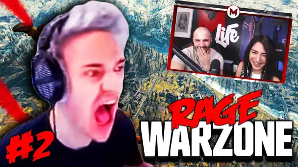 LES MEILLEURS MOMENTS DE RAGE DES STREAMERS SUR WARZONE ! #2