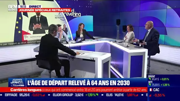 Retraites : l'âge légal relevé à 64 ans d'ici 2030