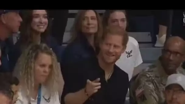 Le prince Harry repéré pour la première fois depuis son voyage au Royaume-Uni alors qu'il soutient