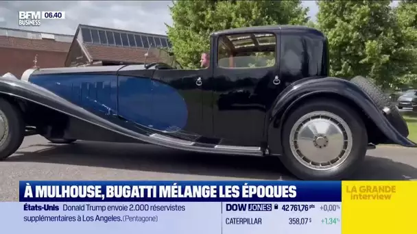 À Mulhouse, Bugatti mélange les époques