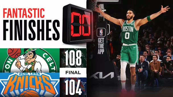 Final 3:54 INSANE ENDING Celtics vs Knicks | October 25, 2023