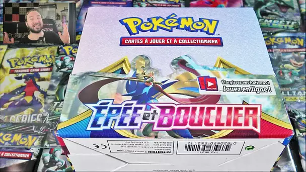 Ouverture d'un DISPLAY POKEMON ÉPÉE et BOUCLIER ! #1 EN ROUTE VERS UN RECORD !