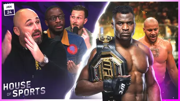 LE DÉBRIEF DU COMBAT FRANCIS NGANNOU VS CYRIL GANE | HOUSE OF SPORTS #69